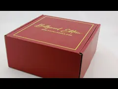 Коробка штейновой рифленой одежды картонной коробки теплой серой упаковывая video