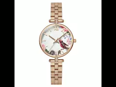 3.2cm Stainless Steel Quartz Wrist Watch Waterproof Corrosionfree