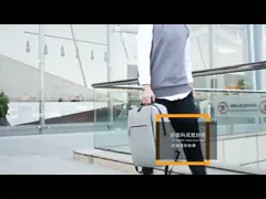 4 Colors Optional Nylon Waterproof Laptop Rucksack With USB Charger