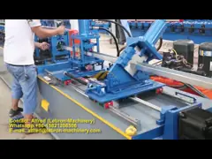 Предварительный крен шпильки и следа формируя сталь машины полностью автоматическую быстроходную video