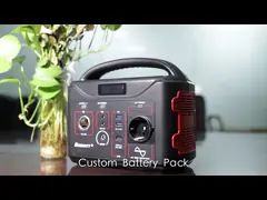 Перезаряжаемые портативные генераторы солнечной энергии 600wh электростанции 120W для располагаться лагерем RV video