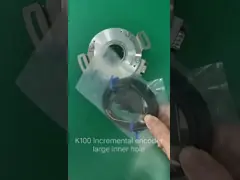 Кодировщик tamagawa внешнего шпинделя CNC ИМПа ульс революции 48000 максимума отверстия диаметра 100mm большого неубедительного дифференциальный video