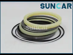 Комплект для ремонта цилиндра экскаватора набора уплотнения заграждения 126-1937 масла устойчивый приспосабливает для C.A.T E320B video