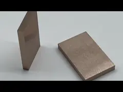 Части медного сплава вольфрама CNC, который 3410C 18.0g/cm3 подвергли механической обработке video