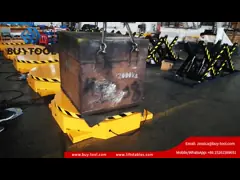 паллет оболочки паллета Turntable 2204lbs автоматический льнет Turntable машины обруча сокращения video