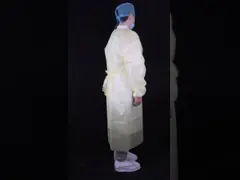 Ультразвуковое теплозащищенное одноразовое медицинское изделие из трикотажных изделий из PP+PE video