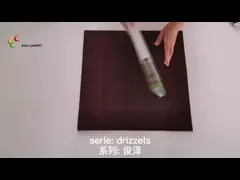 PVC подпер офис съемный ковер нейлона кроет 50cm*50cm черепицей video