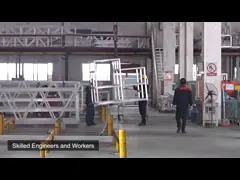 Анти- шлюпка дока плавая понтона скида/плавучего дока платформы частной воды плавая поднимает алюминиевую пристань понтона video