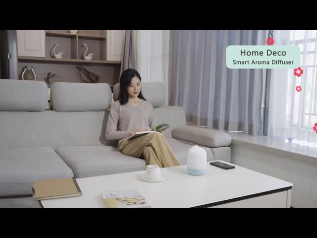 タイミング機能のない300ml Bluetoothの香りの拡散器