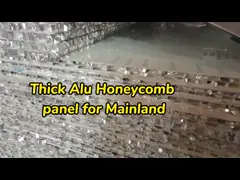 Insulated Fireproof Aluminium Honeycomb Sandwich Panel Aluminum Building Panels