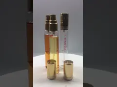 бутылка брызг духов пробирки стеклянной лампы 3ml 15ml мини с атомизатором video