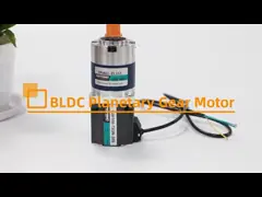 DC мотора 24v коробки передач 3000rpm 60w планетарный совершенно закрытый video