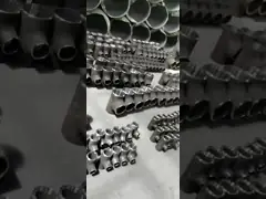 Тройники штуцера трубы ASME B16.9 A234 WPB 10 сваренный дюймами тройник углерода стальной равный video