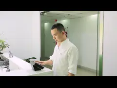 Биометрический читатель карты системы RFID посещаемости времени отпечатка пальцев video