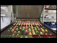 120 бутылок/мин автоматизировали машину завалки бутылки сахарной конфеты 16 майн video