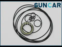 Набор уплотнения набора СОЛНЕЧНЫЙ 210W-V Doosan уплотнения мотора качания 2401-9242KT 24019242KT video