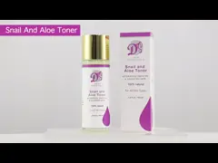 Private Label Natural Snail Aloe  Nourishing Moisturizing Skin Face Toner
