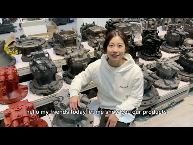 Собрание мотора EX220-5 качания Kpm M5x130chb M2X146 Хитачи сразило мотор гидравлический видео