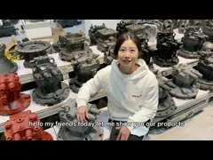 Собрание мотора EX220-5 качания Kpm M5x130chb M2X146 Хитачи сразило мотор гидравлический video