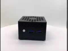 China Ryzen Mobile AMD Mini PC  2500U APU Metal Chassis 128x 128 X50mm For Light Games supplier
