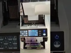 Morocco MAD Currency Counting Machine Mix Value Money Counter with Counterfeit Detection
