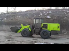 Машина затяжелителя колеса 1,5 тонн с радиусом 5400мм двигателя 42 КВ поворачивая video