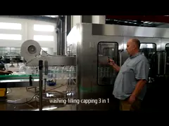 5 литров очистил машину завалки бутылки любимца воды/машину питьевой воды разливая по бутылкам video