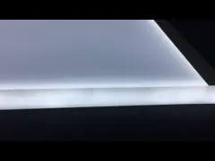 LED illuminated sheet