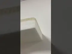 Не сплетенный безшовный войлок Номекс теплостойкий для частей печатной машины ткани video