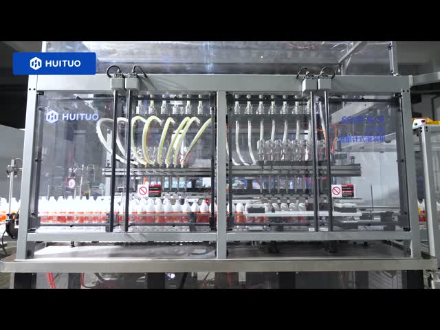殺菌性の液体のための自動線形2列の流量計の充填機