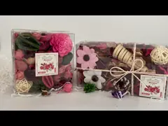 Customized Scented Potpourri Dried Flowers Homemade Christmas Potpourri Sachet Bag