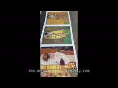 Классический холст картины маслом воспроизводства покрашенный вручную с иносказанием 36 x 48 весны video