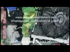 кондиционер крыши 950W R134a для тележек video