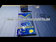 скатерть бумаги сплошного цвета 3Ply, одежда бумажной таблицы OEM устранимая video