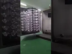 Машина плакировкой иона вакуума золота ПВД Розы цвета золота оборудования шарнира замка ручки двери нержавеющей стали video