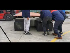 Алюминий платформ морского алюминиевого мостк плавая сплавляет поплавки HDPE video