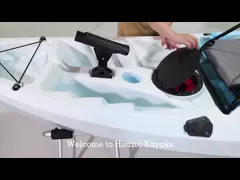 Тандем HDPE удя стадион Seaters человека исследователя 2 каяков пластиковый 551 Lbs video