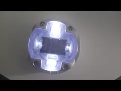 Круглый стержень дороги Aluminlum Inground солнечный для безопасности дорожного движения video