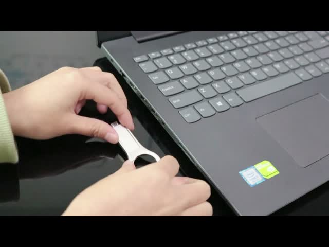 Silver Metal OTG USB Flash Drives 2.0 32GB 128GB Usb C Memory Sticks video