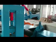 линия разрезать листа 1600mm обрабатыванная изделие на определенную длину привода 100m/Min сервопривода video