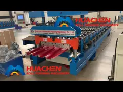 Трапецоид формировать машину с ручным/гидровлическим Uncoiler video