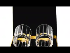 350ml Customized Whiskey Decanter Set Bourbon Glass Gift Set Luxurios For Friends