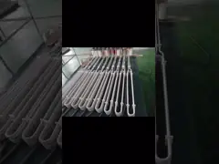 ISO9001 l сформировало над бортовым нагревающим элементом 5KW video