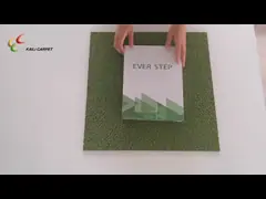 50cm X 50cm Nylon Carpet Tiles Fire Resistant Modular Carpet With PVC