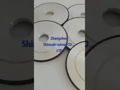 14А1 Резиновая обвязка шлифовальное колесо Карбидные инструменты Бриллиантовое заточное колесо 5 дюймов video