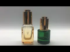 Косметический размер бутылки 15ml 20ml 30ml капельницы глаза Skincare стеклянный небольшой video