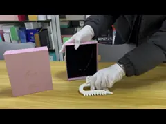 Повторно использованная косметическая подарочная коробка, косметическое слоение штейна коробок доставки video