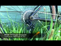 Тарельчатый тормоз поддержки Thro-цапфы 12*148mm велосипеда 27,5 29er Warriorpro SHIMANO XT/M8100 24Speed Montain волокна углерода video