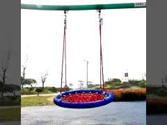 100cm Kids Nest Swing Spider Web Tree Swing Playground Swing Seat