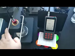 Ультразвуковый тестер твердости TM-U3 с картой SD 8G и портативным подставным устройством для повышения точности video